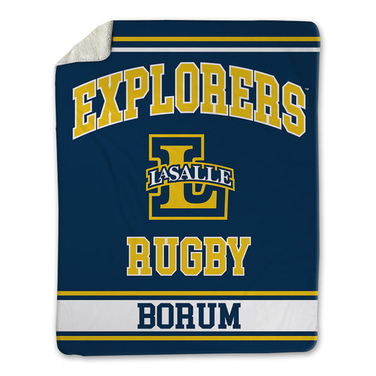 La Salle - NCAA Women's Rugby : Bailey Borum - Blanket-0