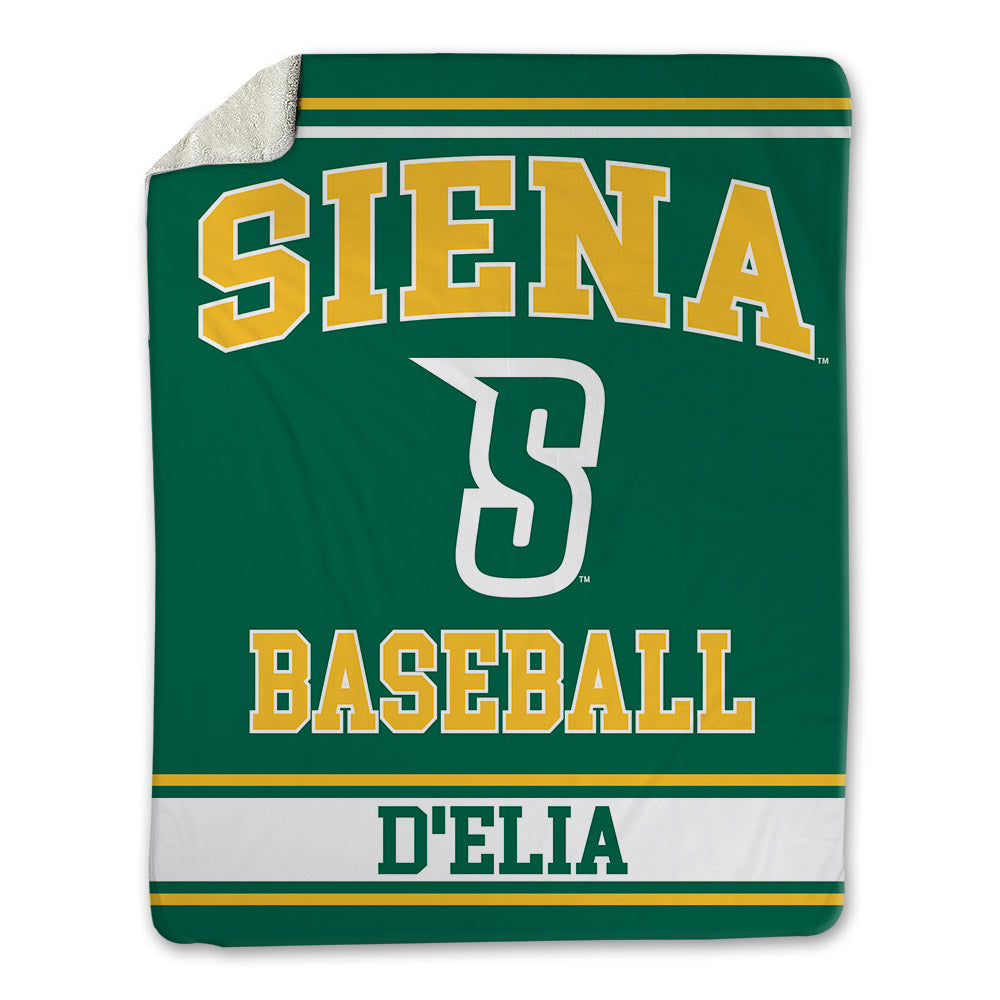 Siena - NCAA Baseball : Joe D'Elia - Blanket-0