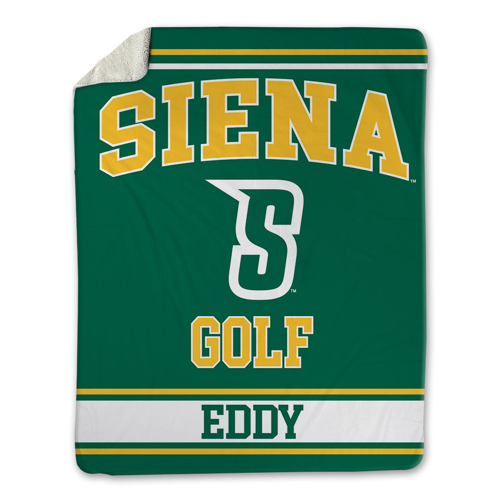 Siena - NCAA Men's Golf : Will Eddy - Blanket-0