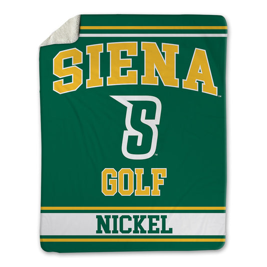Siena - NCAA Men's Golf : KC Nickel - Blanket-0