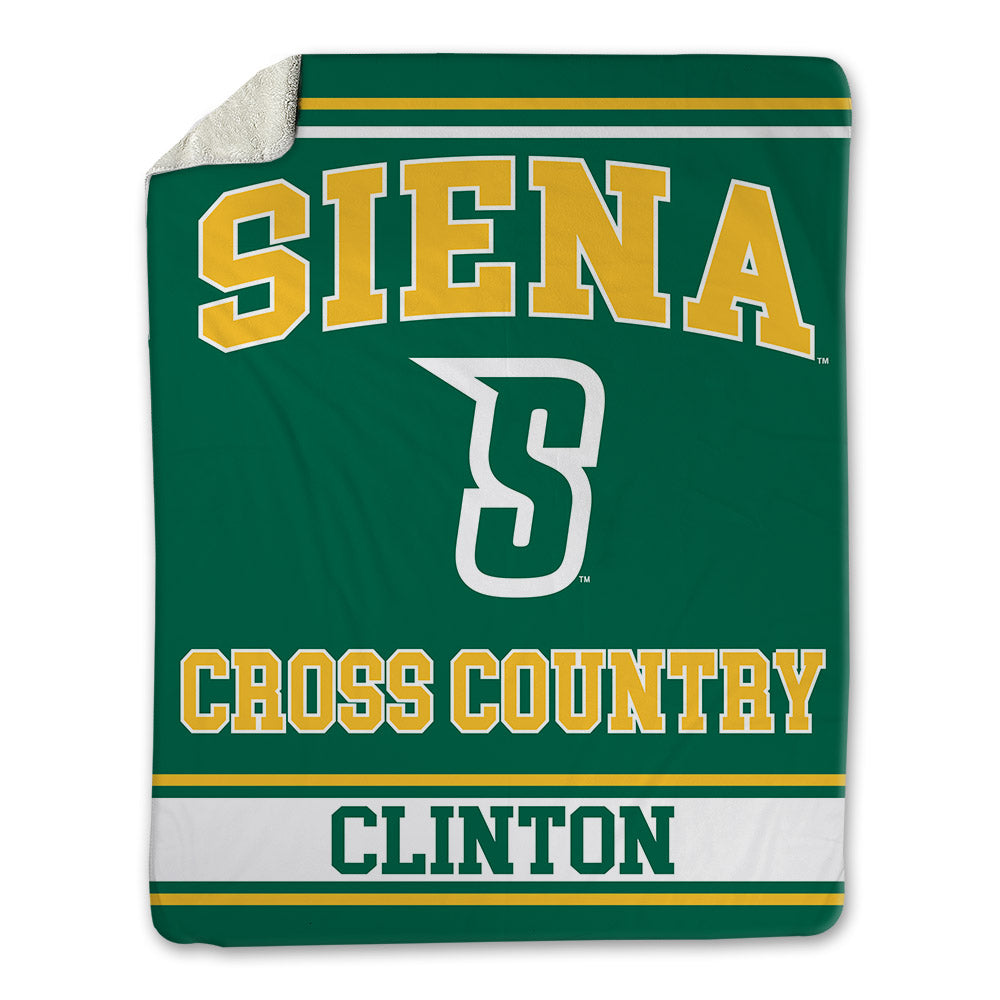 Siena - NCAA Women's Cross Country : Ciara Clinton - Blanket-0