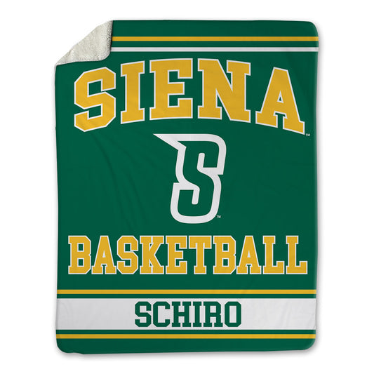 Siena - NCAA Women's Basketball : Francesca Schiro - Blanket-0