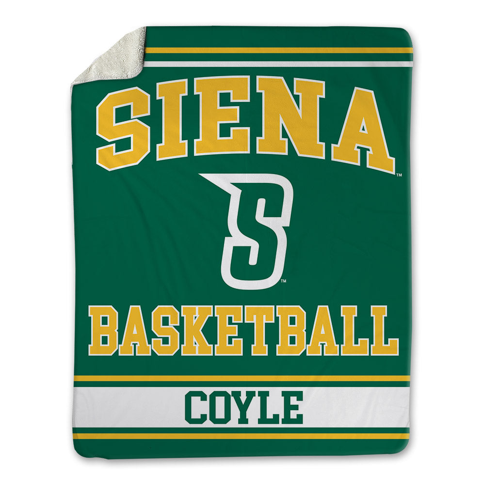 Siena - NCAA Men's Basketball : Brendan Coyle - Blanket-0