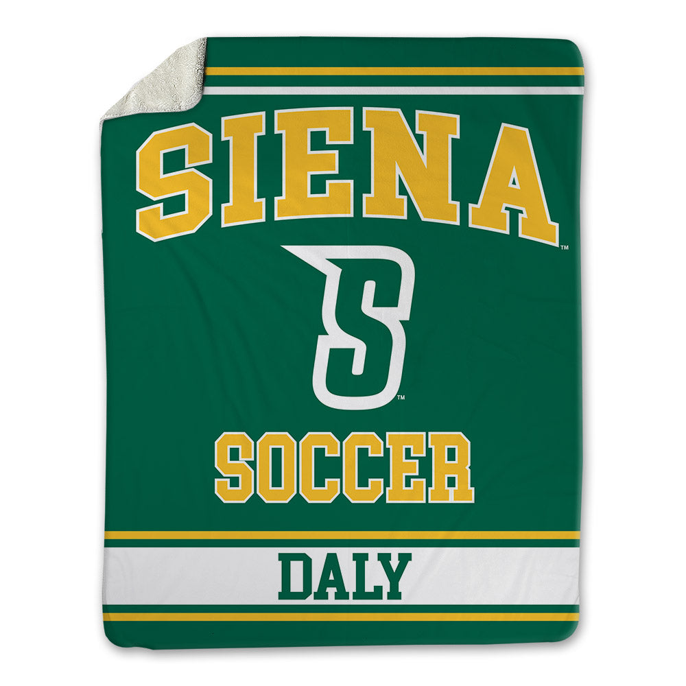 Siena - NCAA Women's Soccer : Abigail Daly - Blanket-0
