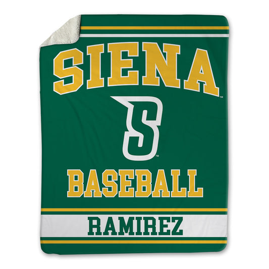 Siena - NCAA Baseball : Steven Ramirez - Blanket-0