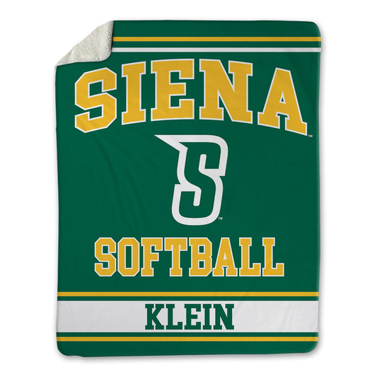 Siena - NCAA Softball : Megan Klein - Blanket-0
