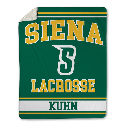 Siena - NCAA Women's Lacrosse : Kylie Kuhn - Blanket-0