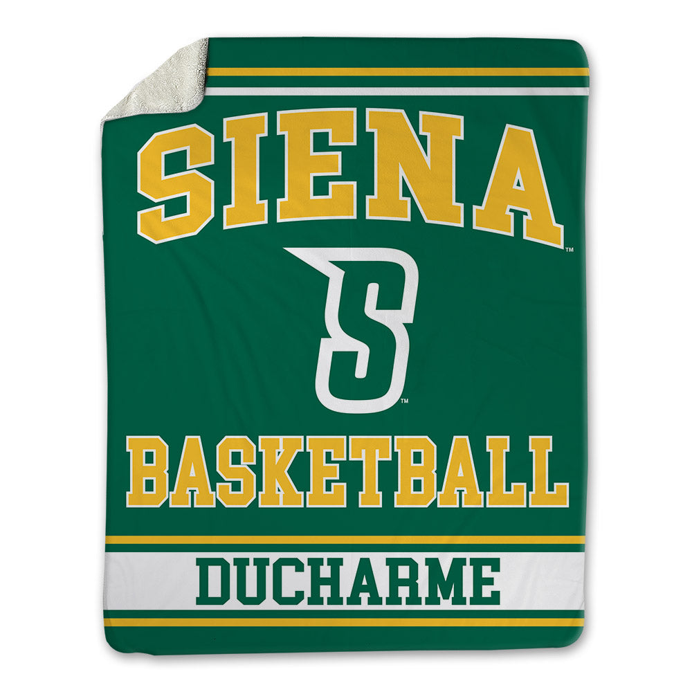 Siena - NCAA Men's Basketball : Reid Ducharme - Blanket-0