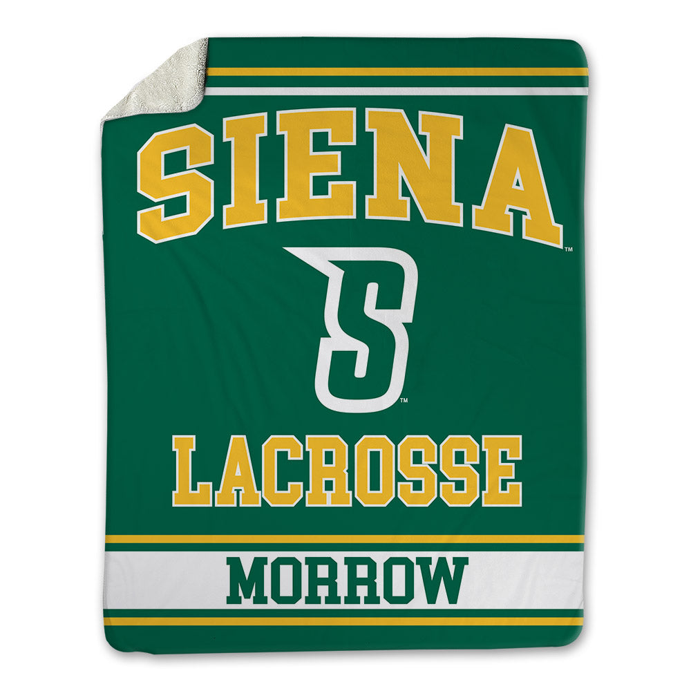 Siena - NCAA Women's Lacrosse : Cassidy Morrow - Blanket-0