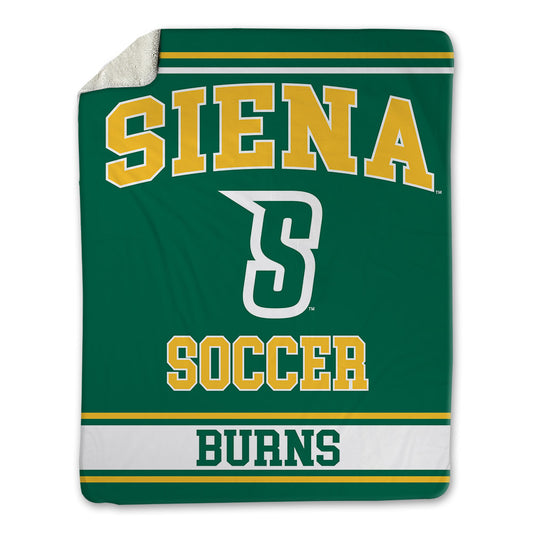 Siena - NCAA Women's Soccer : Cate Burns - Blanket-0