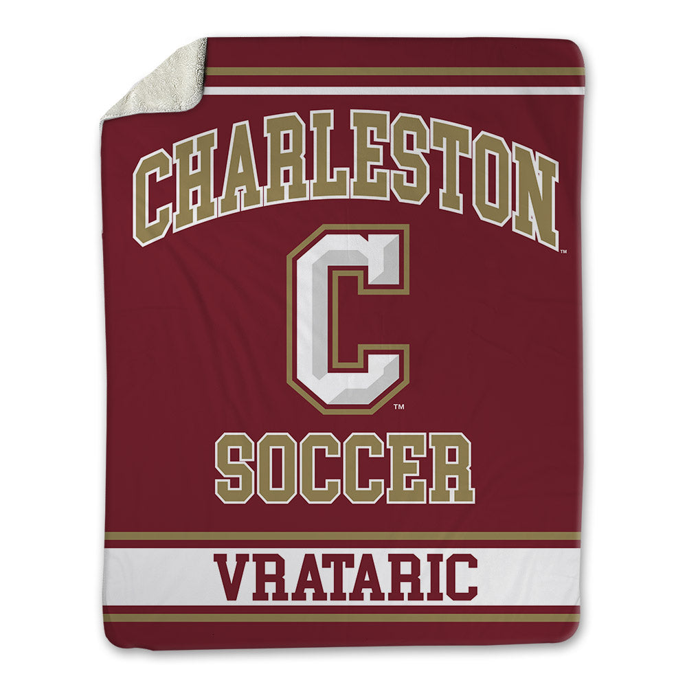 Charleston - NCAA Women's Soccer : Mia Vrataric - Blanket-0