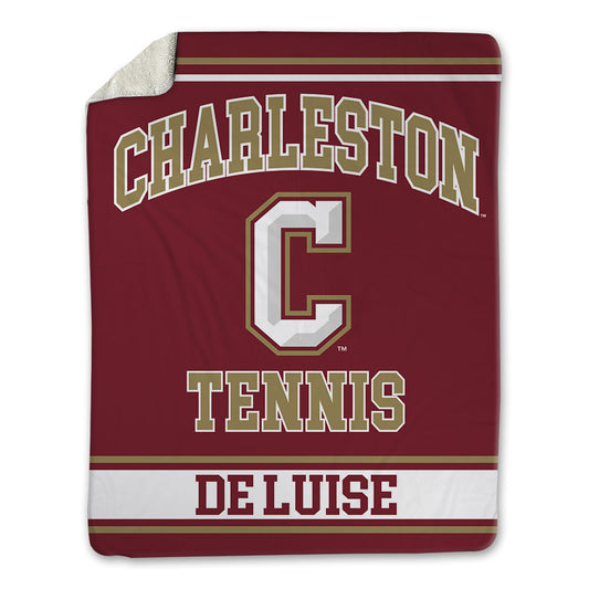 Charleston - NCAA Women's Tennis : Bella De Luise - Blanket-0