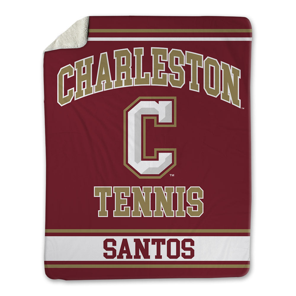 Charleston - NCAA Women's Tennis : Harper Santos - Blanket-0
