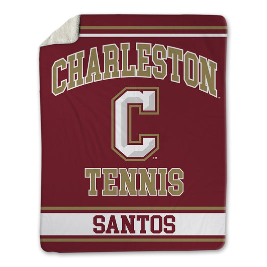 Charleston - NCAA Women's Tennis : Harper Santos - Blanket-0