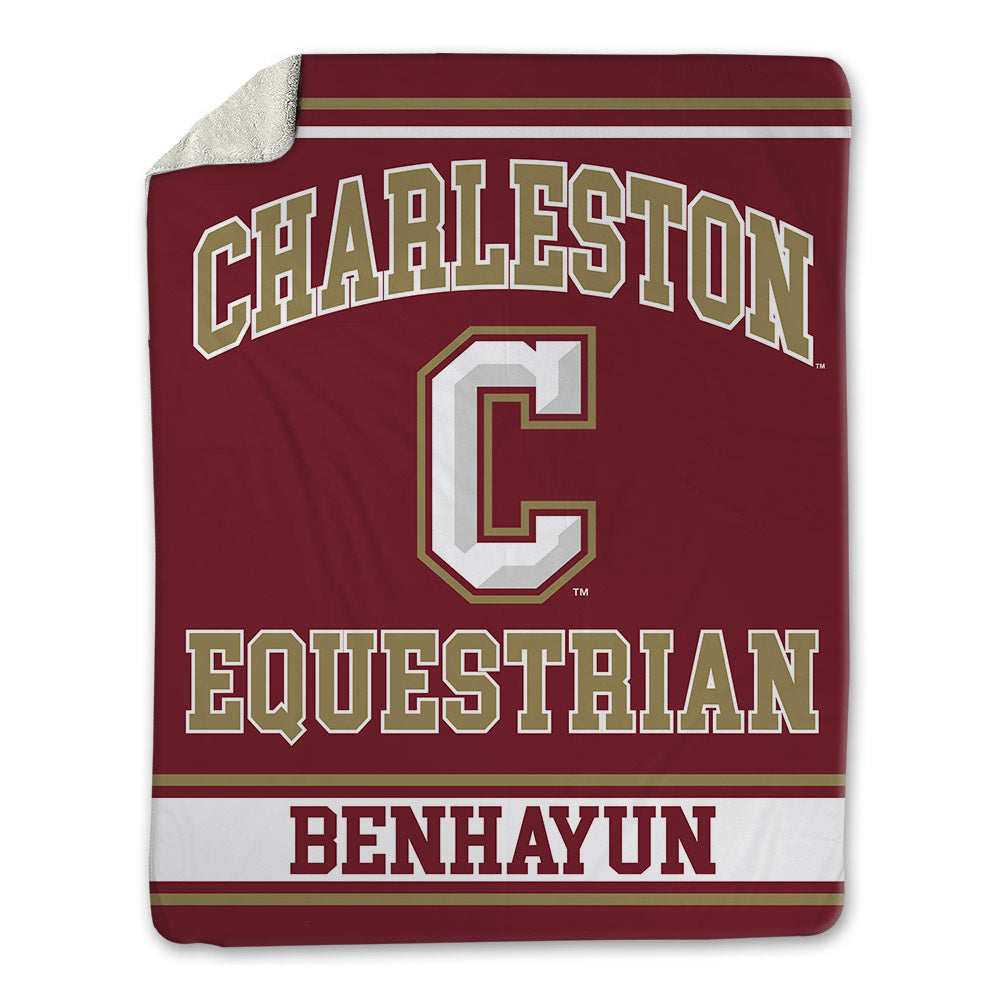 Charleston - NCAA Equestrian : Michelle Benhayun - Blanket-0