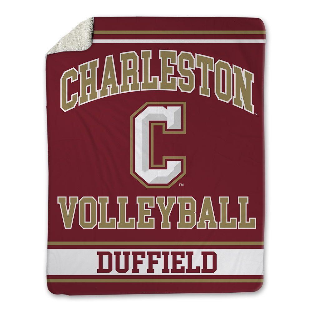 Charleston - NCAA Women's Volleyball : Emma Duffield - Blanket-0