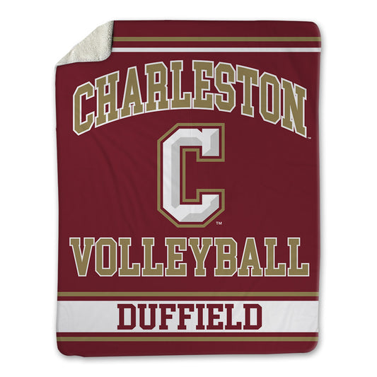 Charleston - NCAA Women's Volleyball : Emma Duffield - Blanket-0