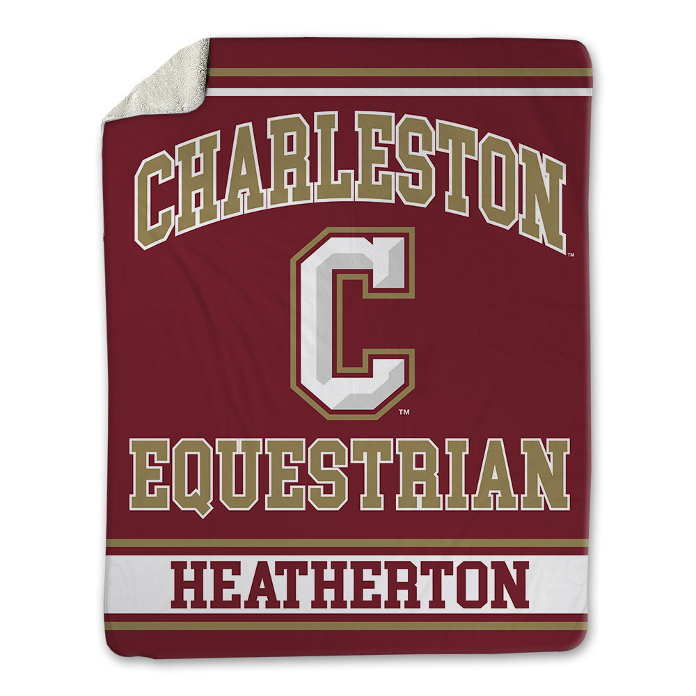 Charleston - NCAA Equestrian : Emma Heatherton - Blanket-0