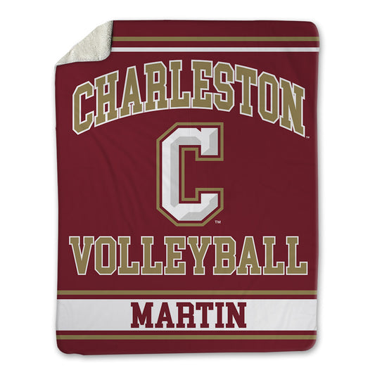 Charleston - NCAA Women's Volleyball : Jumana Martin - Blanket-0