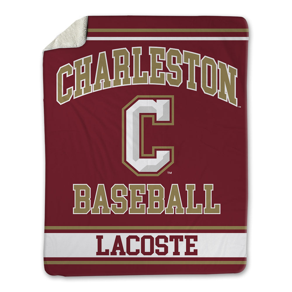 Charleston - NCAA Baseball : Alex LaCoste - Blanket-0