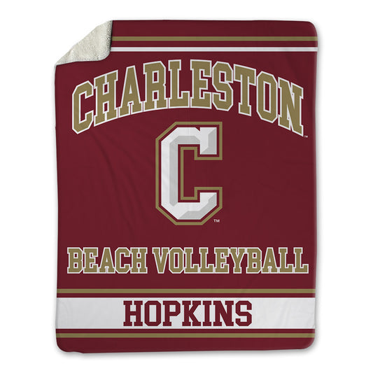 Charleston - NCAA Beach Volleyball : Holly Hopkins - Blanket-0