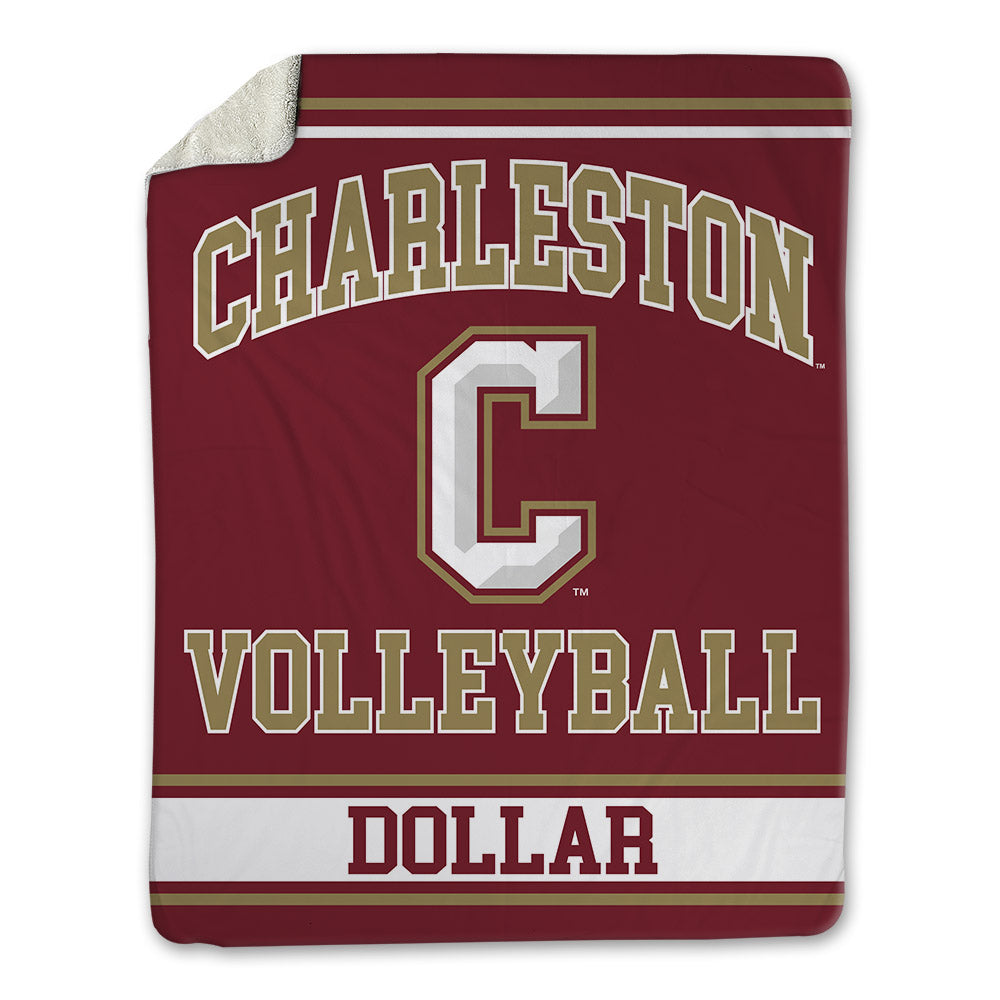 Charleston - NCAA Women's Volleyball : Deanna Dollar - Blanket-0