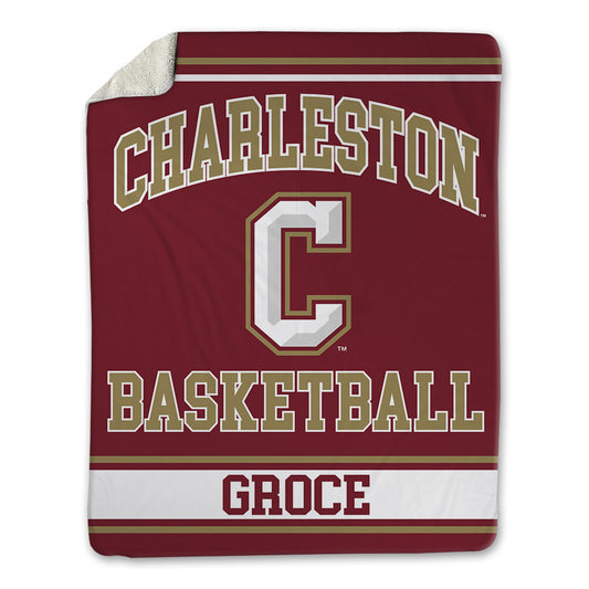 Charleston - NCAA Men's Basketball : Conner Groce - Blanket-0