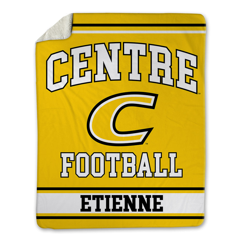 Centre College - NCAA Football : Jaiden Etienne - Blanket-0