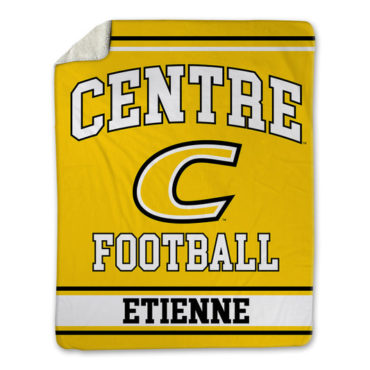 Centre College - NCAA Football : Jaiden Etienne - Blanket-0