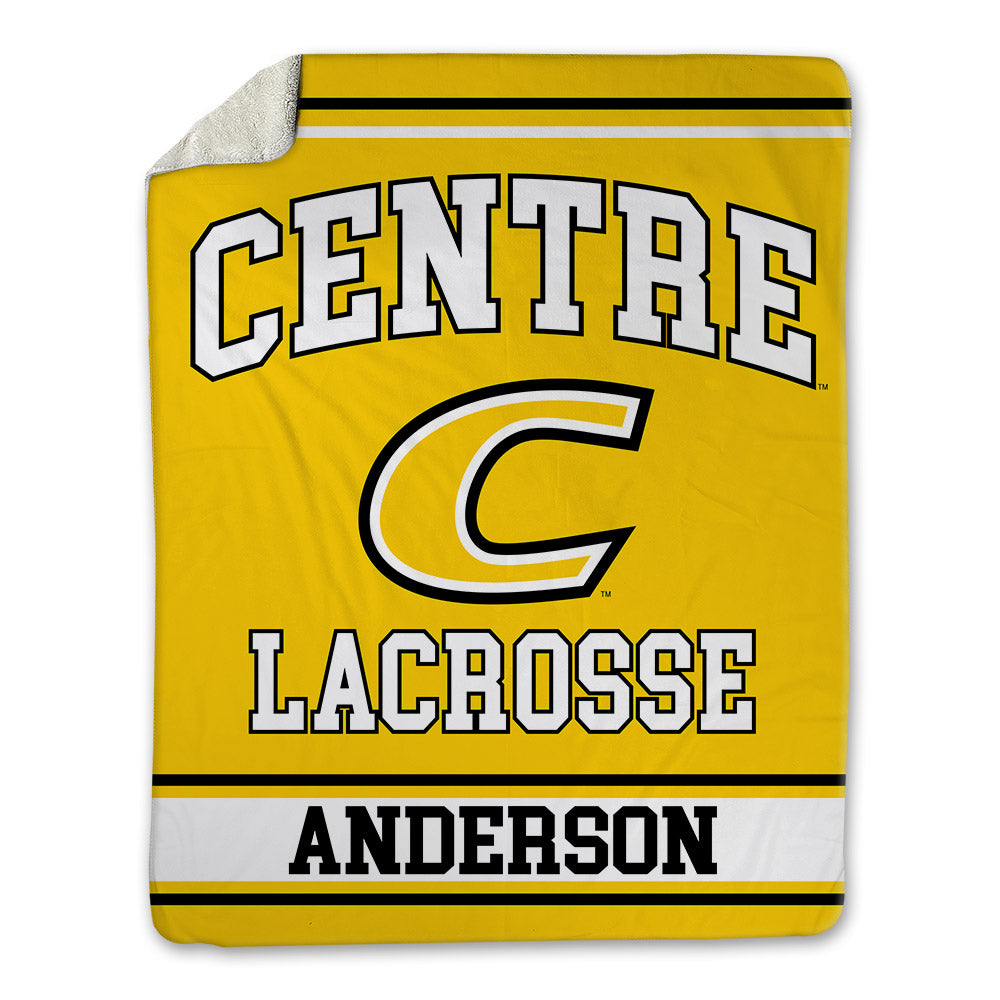 Centre College - NCAA Men's Lacrosse : Sims Anderson - Blanket-0