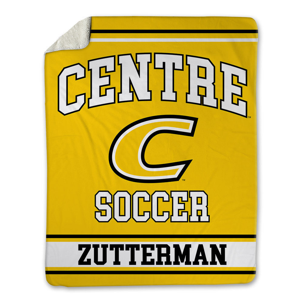 Centre College - NCAA Women's Soccer : Gracie Zutterman - Blanket-0