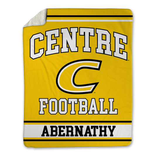 Centre College - NCAA Football : John Abernathy - Blanket-0