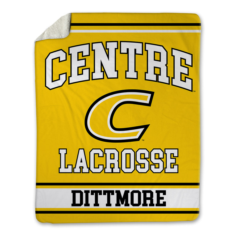 Centre College - NCAA Men's Lacrosse : Andrew Dittmore - Blanket-0