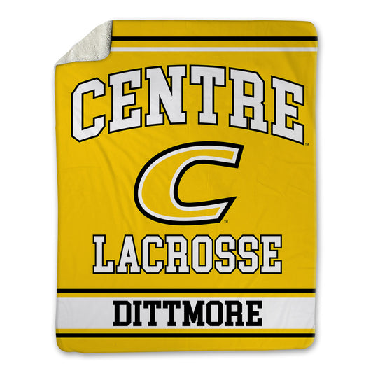 Centre College - NCAA Men's Lacrosse : Andrew Dittmore - Blanket-0