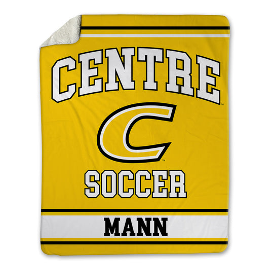 Centre College - NCAA Women's Soccer : Ella Mann - Blanket-0