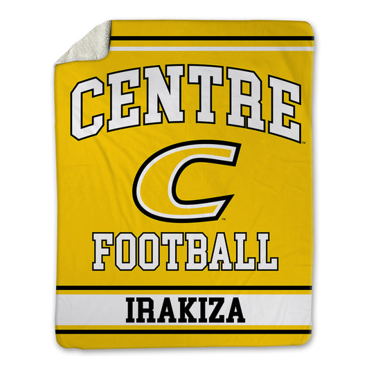 Centre College - NCAA Football : Nelson Irakiza - Blanket-0