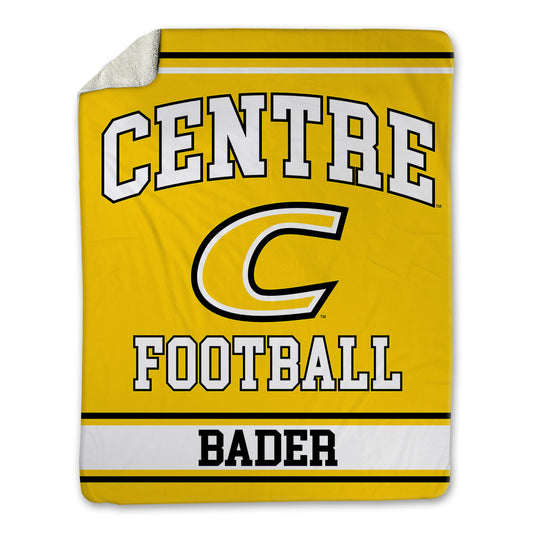 Centre College - NCAA Football : Jeremy Bader - Blanket-0