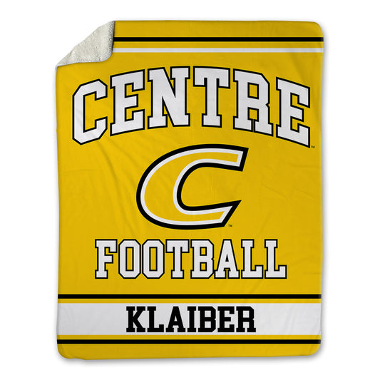 Centre College - NCAA Football : Holden Klaiber - Blanket-0