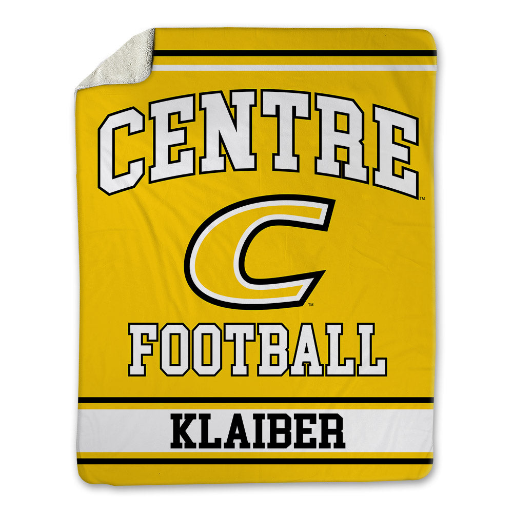 Centre College - NCAA Football : Holden Klaiber - Blanket-0