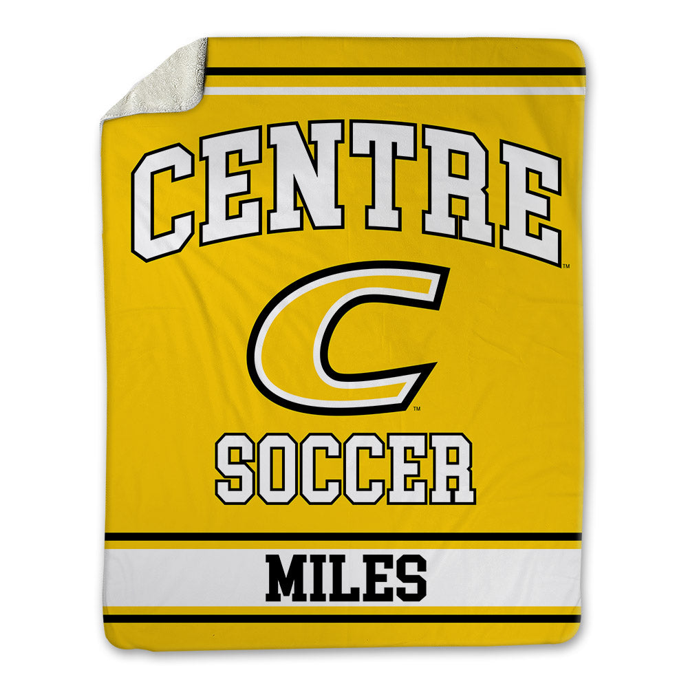Centre College - NCAA Women's Soccer : Ashlyn Miles - Blanket-0