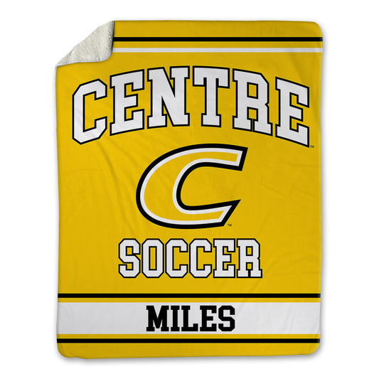 Centre College - NCAA Women's Soccer : Ashlyn Miles - Blanket-0