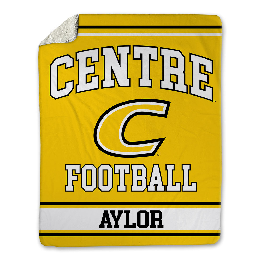 Centre College - NCAA Football : Brody Aylor - Blanket-0