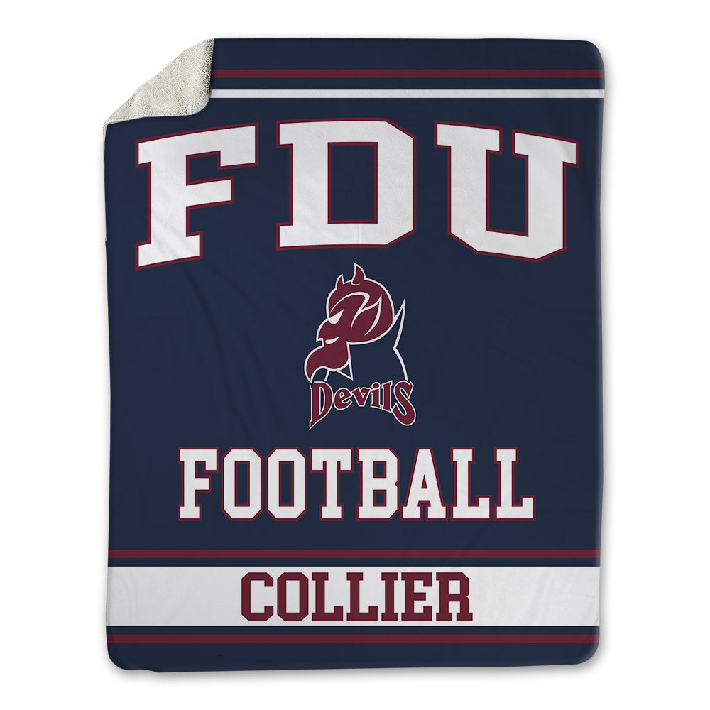 FDU Florham - NCAA Football : Anthony Collier - Blanket-0
