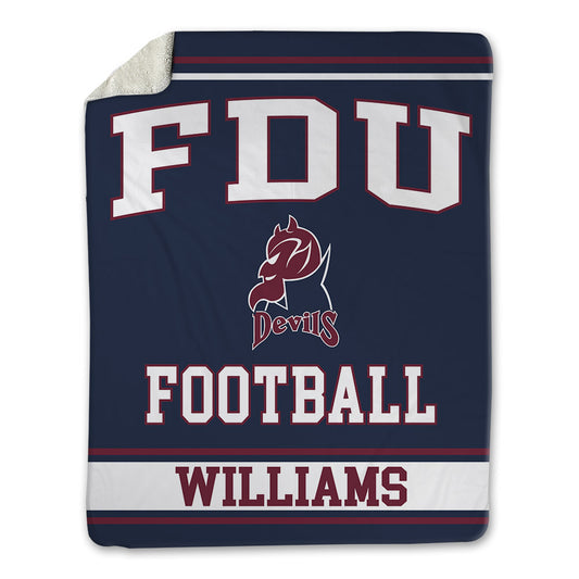 FDU Florham - NCAA Football : Nick Williams - Blanket-0