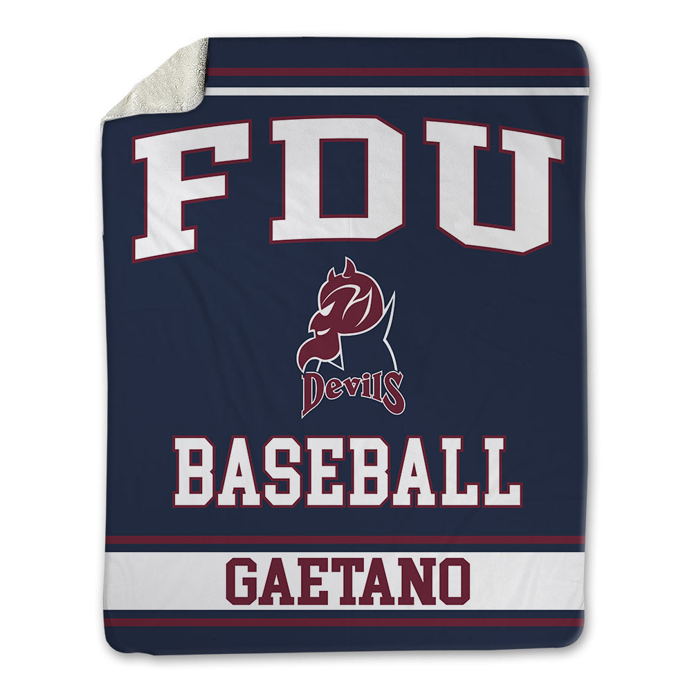 FDU - NCAA Baseball : Tyler Gaetano - Blanket-0