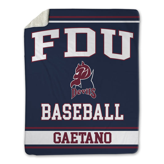 FDU - NCAA Baseball : Tyler Gaetano - Blanket-0