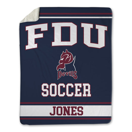 FDU Florham - NCAA Women's Soccer : Teagan Jones - Blanket-0