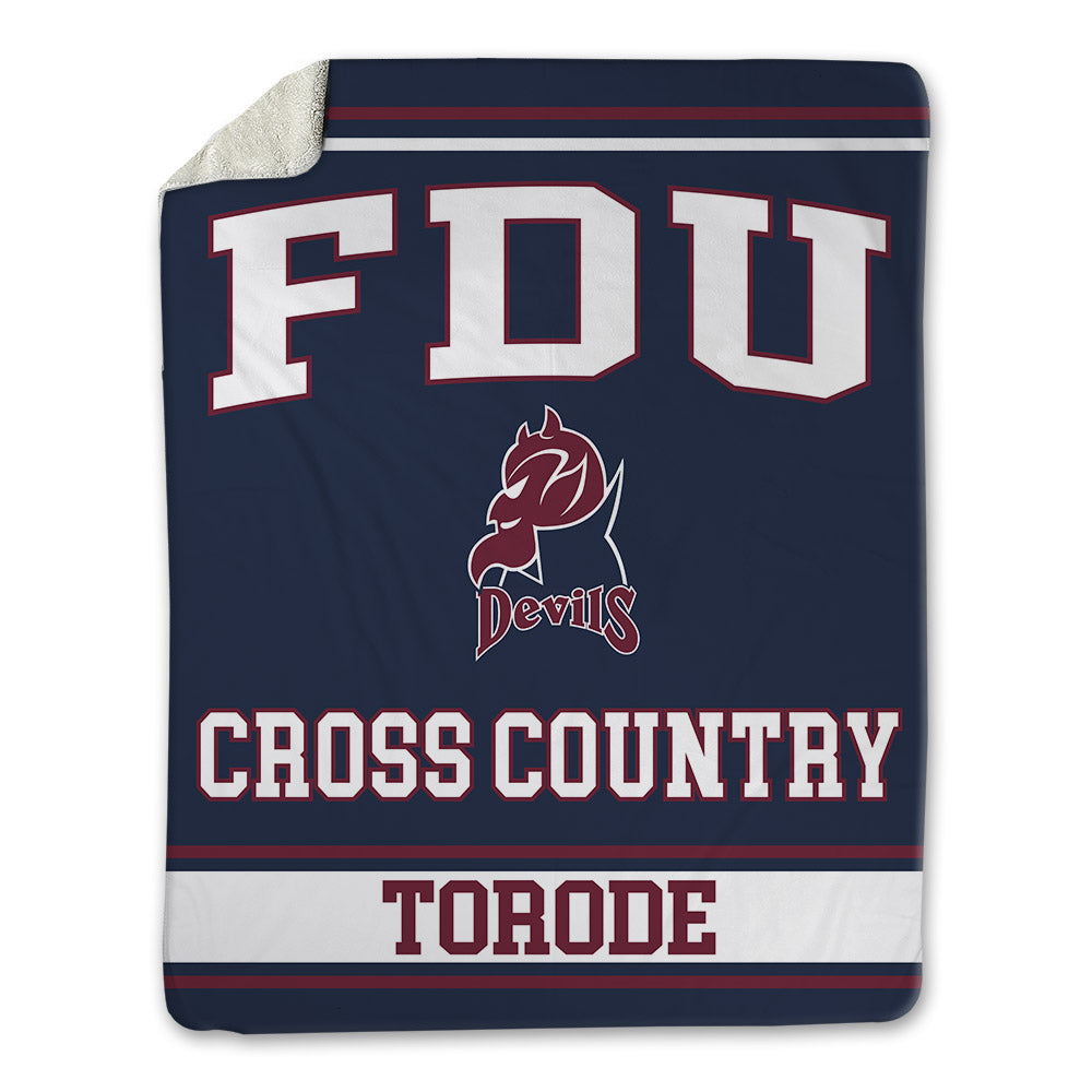 FDU Florham - NCAA Men's Cross Country : Emmanuel Torode Torode - Blanket-0