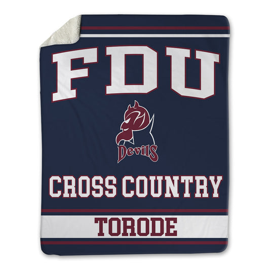 FDU Florham - NCAA Men's Cross Country : Emmanuel Torode Torode - Blanket-0