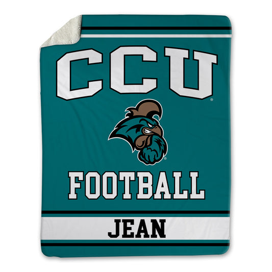 Coastal Carolina - NCAA Football : Reggie Jean - Blanket-0